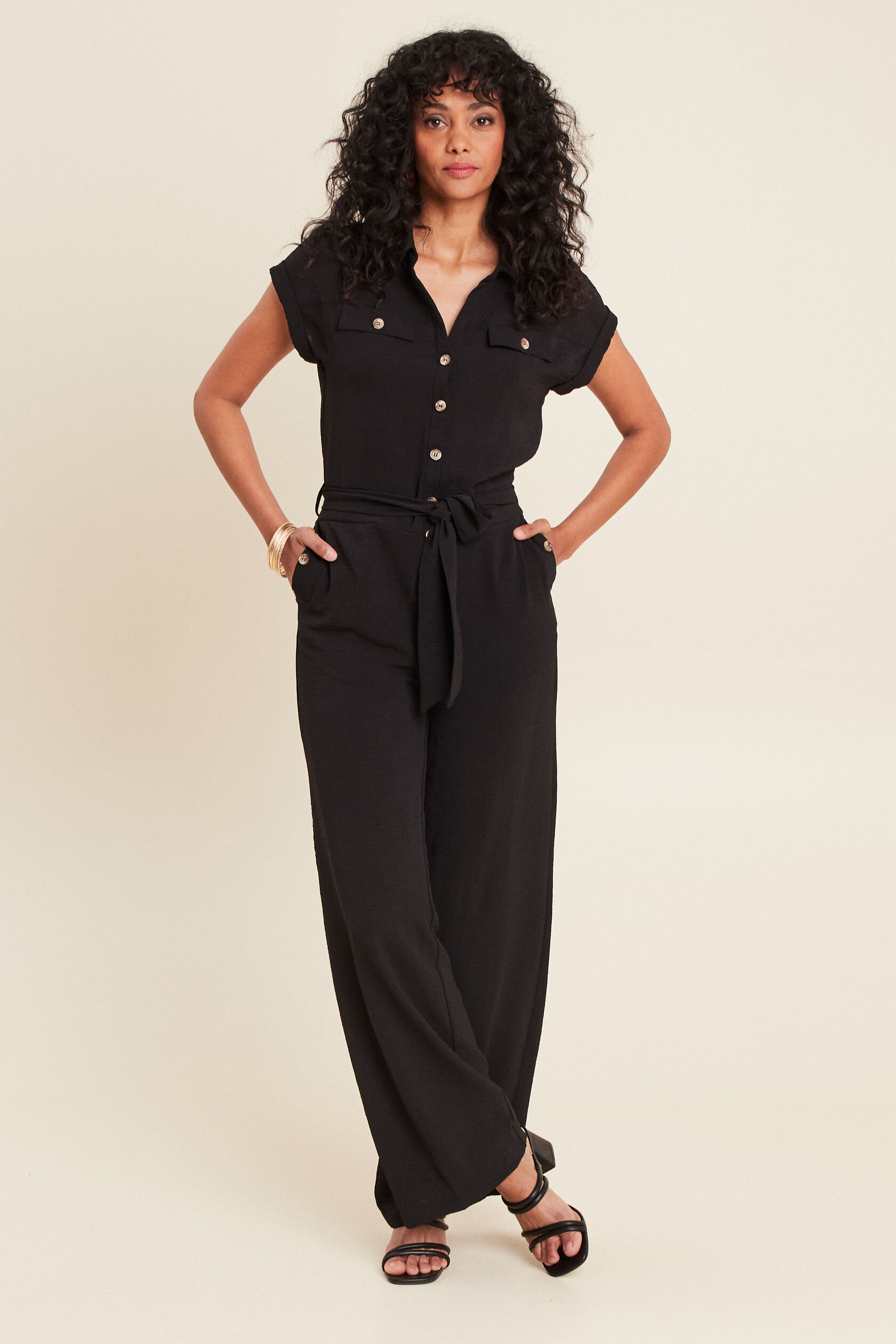Combinaison pantalon ceinturée, BREAL