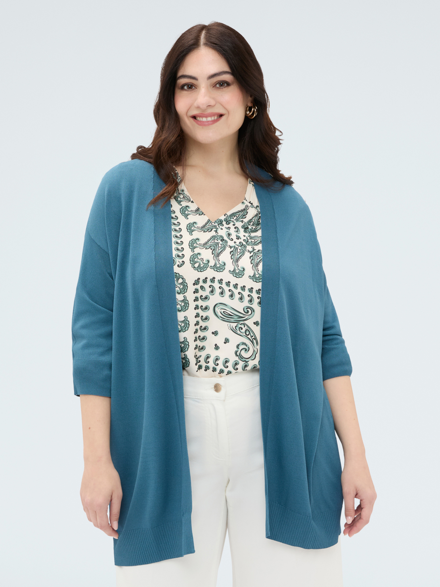 Cardigan long, FIORELLA RUBINO
