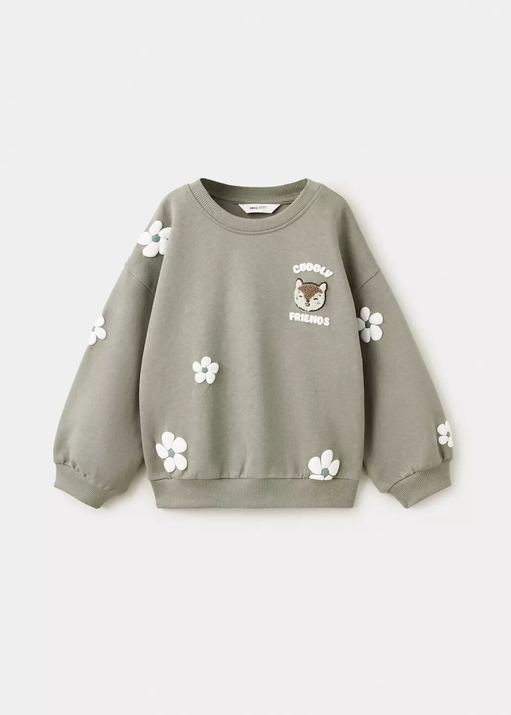 Sweat-shirt coton imprimé, MANGO BABY