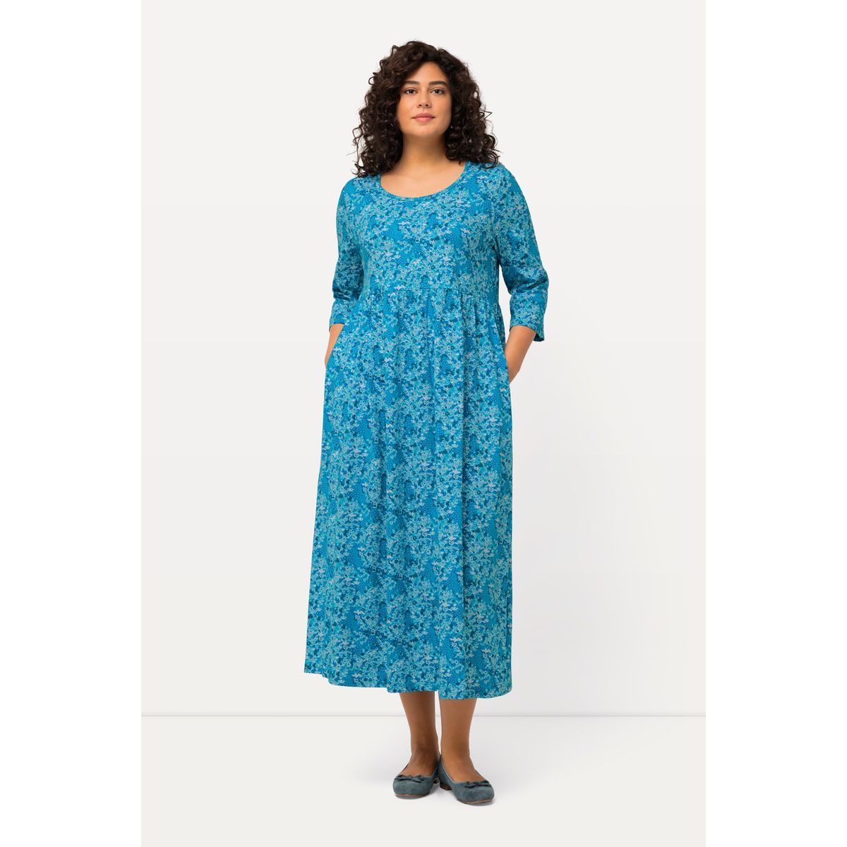 Robe sales bleu vif