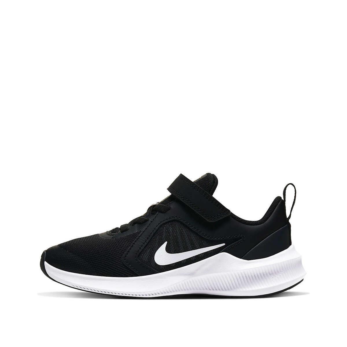 Kids downshifter 10 trainers in leather , black, Nike | La Redoute