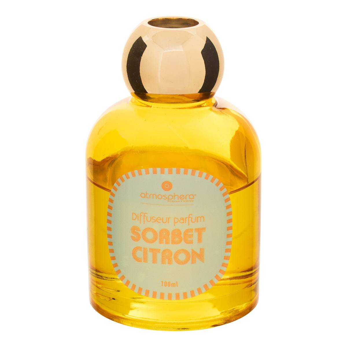 Spray d'ambiance parfumé en verre 100 ml SORBET, ATMOSPHERA