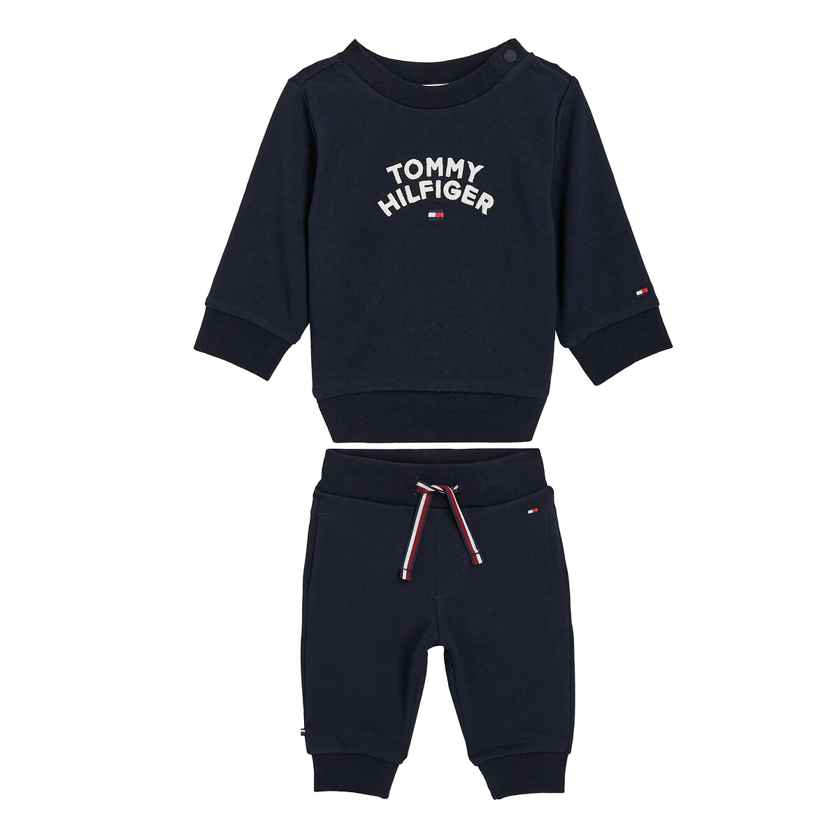 Image of Embroidered Logo Cotton Tracksuit