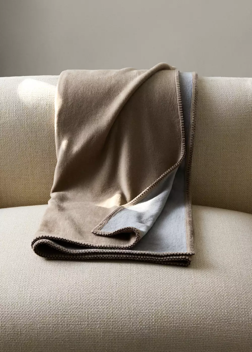 Plaid polaire point cavallo, MANGO HOME
