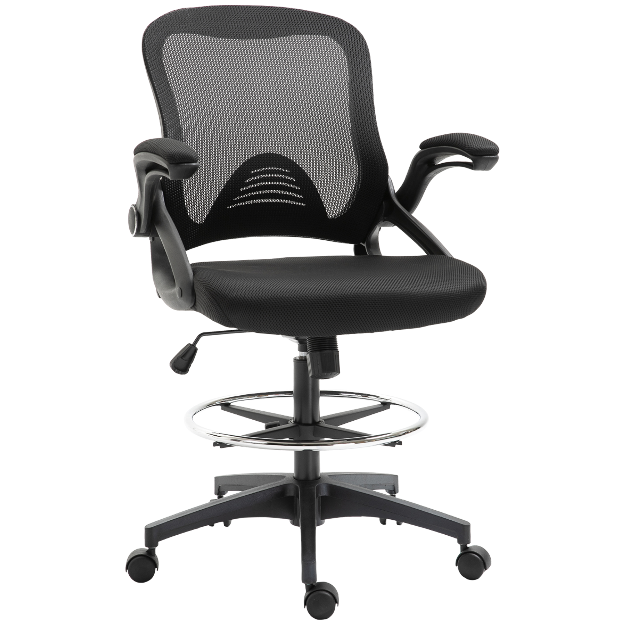 Chaise de bureau pour poste de travail debout, HOMCOM