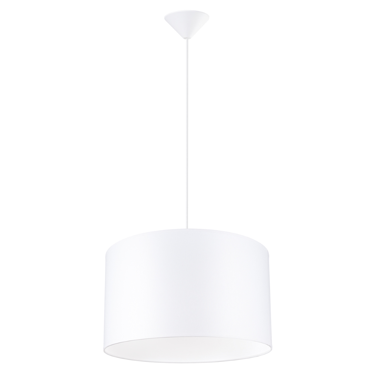Suspension Tissu Blanc E27 1 Nova 40, EDEN