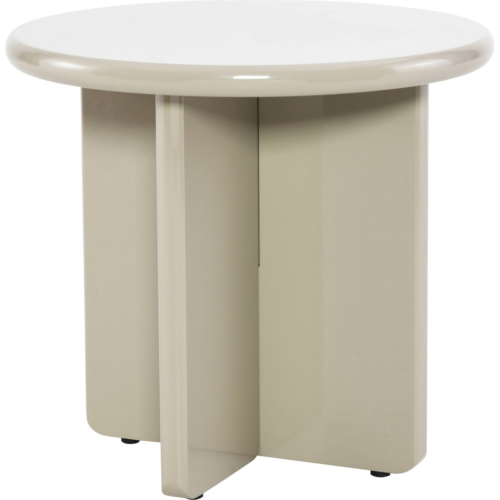 Table basse ronde bois COMPEY art déco, RECOLLECTION