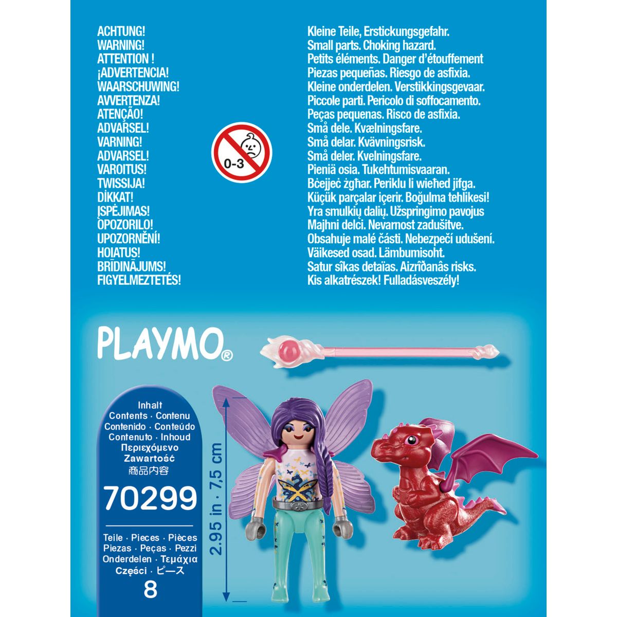 Playmobil 70299 - Fée avec bébé Dragon