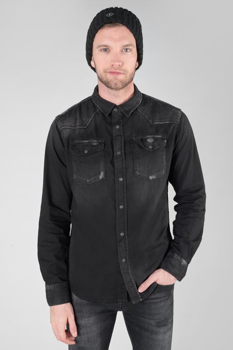 Chemise en jeans JUANITO, LE TEMPS DES CERISES