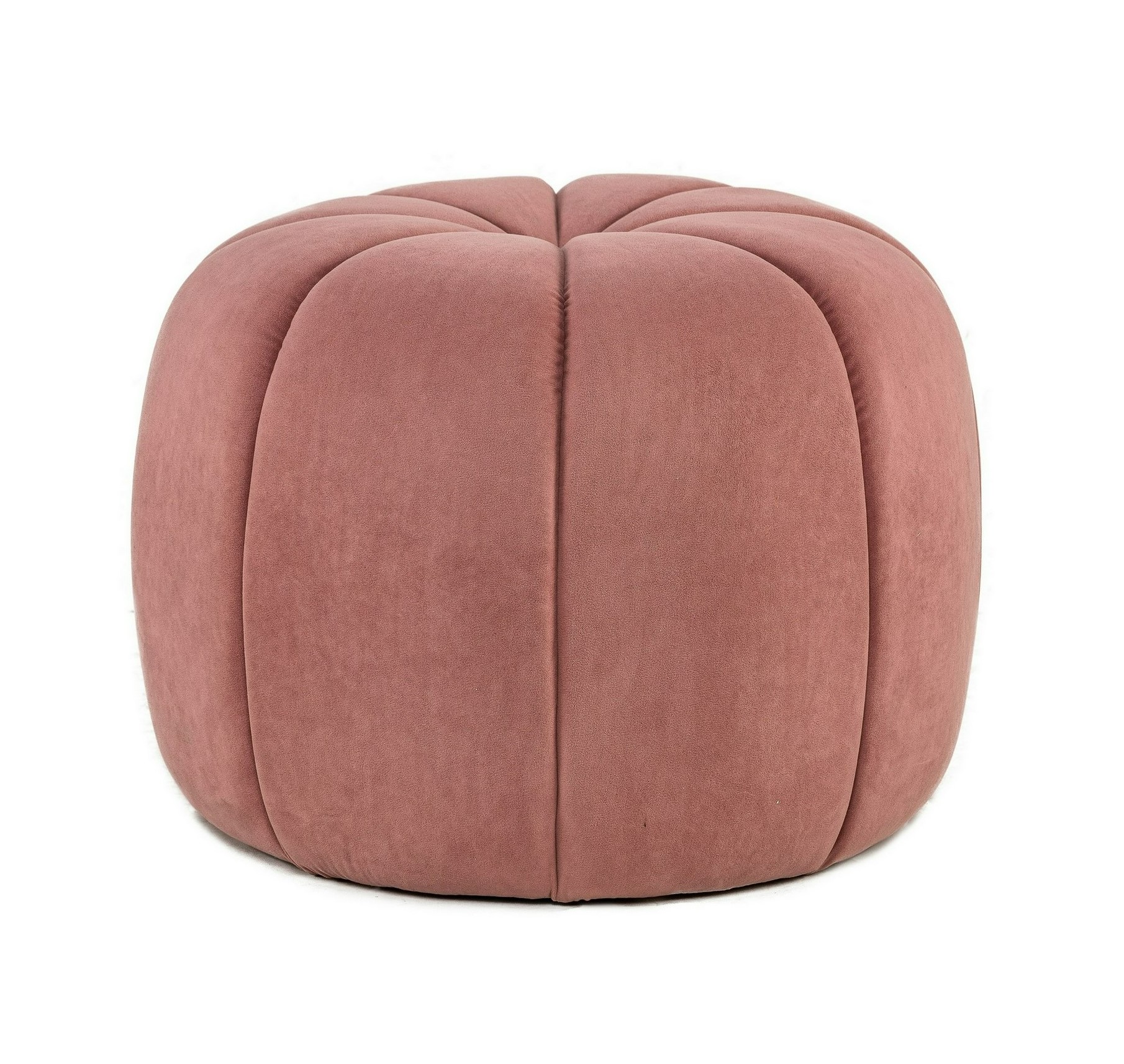Pouf velours et rayures, FJORD, NORDLYS