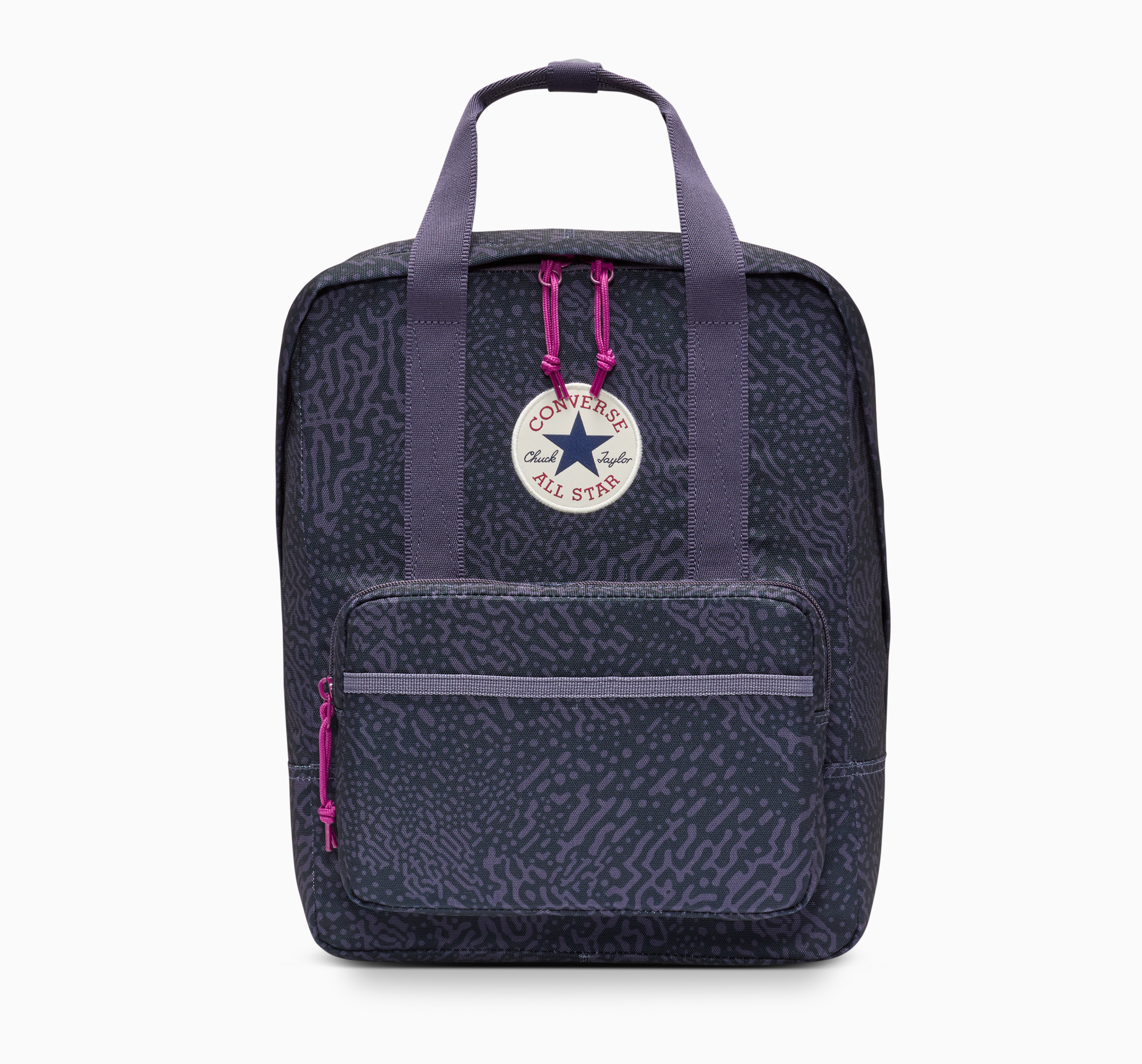 Small square backpack violet ombre multicolore Converse La Redoute