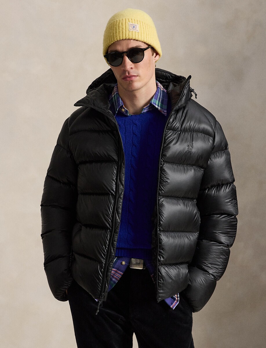 Doudoune matelassée à capuche, POLO RALPH LAUREN