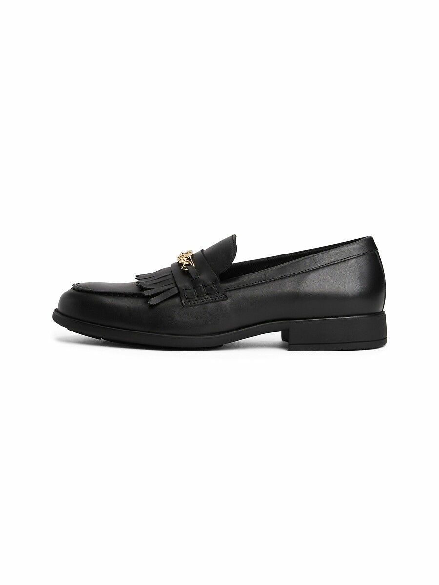 Tommy Hilfiger Mocasines de piel con flecos — foto 3