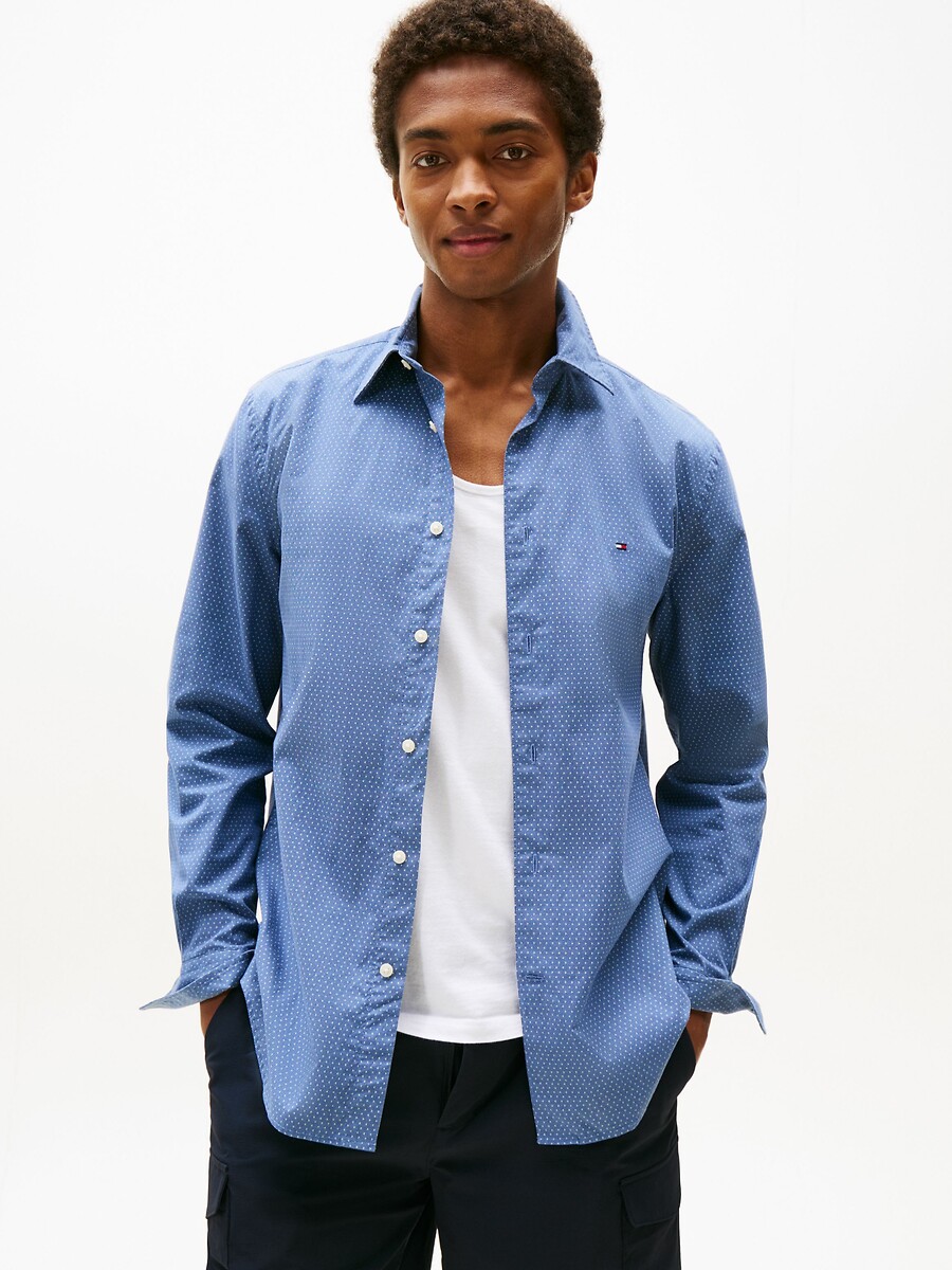 Chemise popeline imprimée