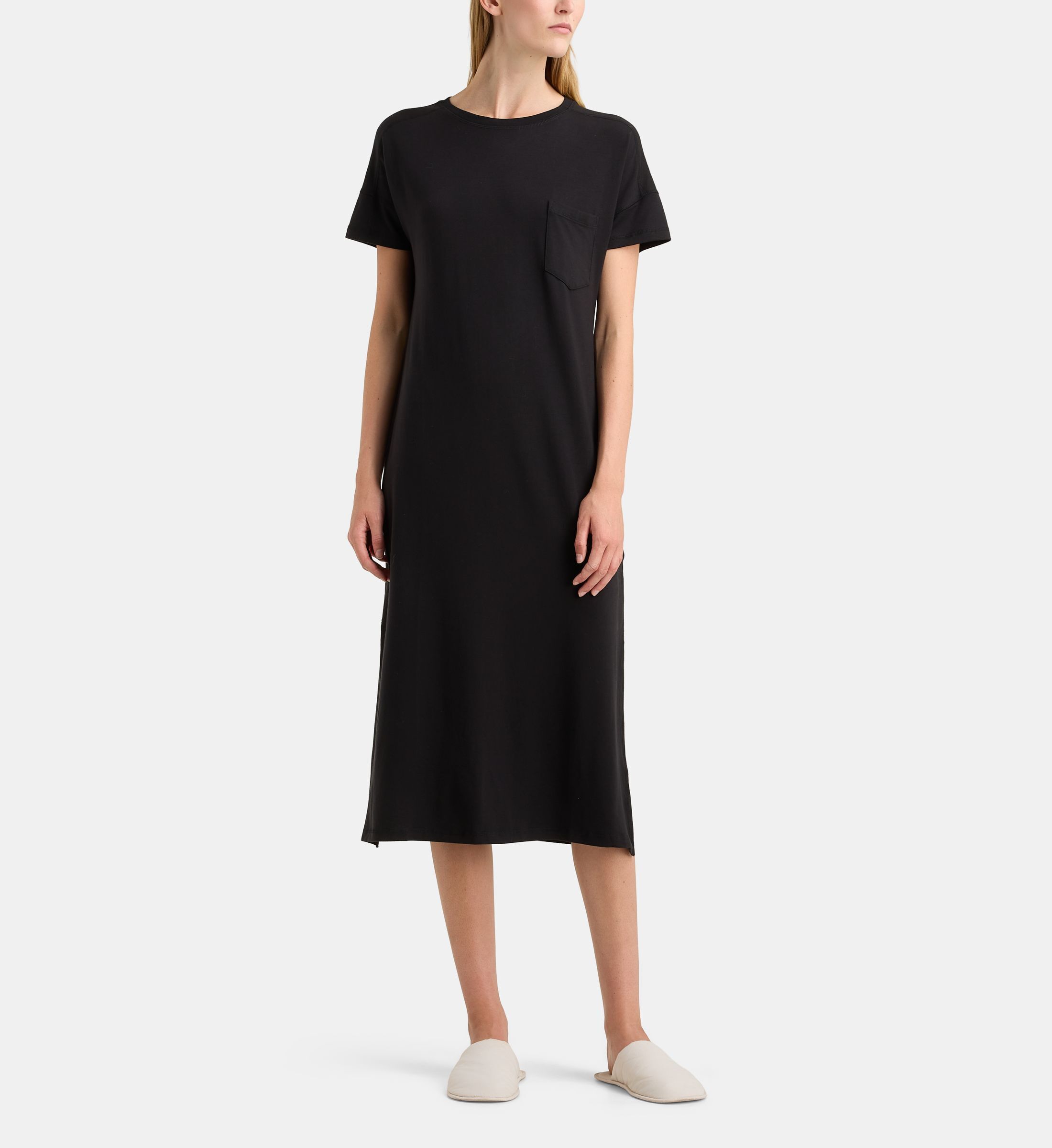 T-shirt long de nuit dera tencel, GALERIES LAFAYETTE