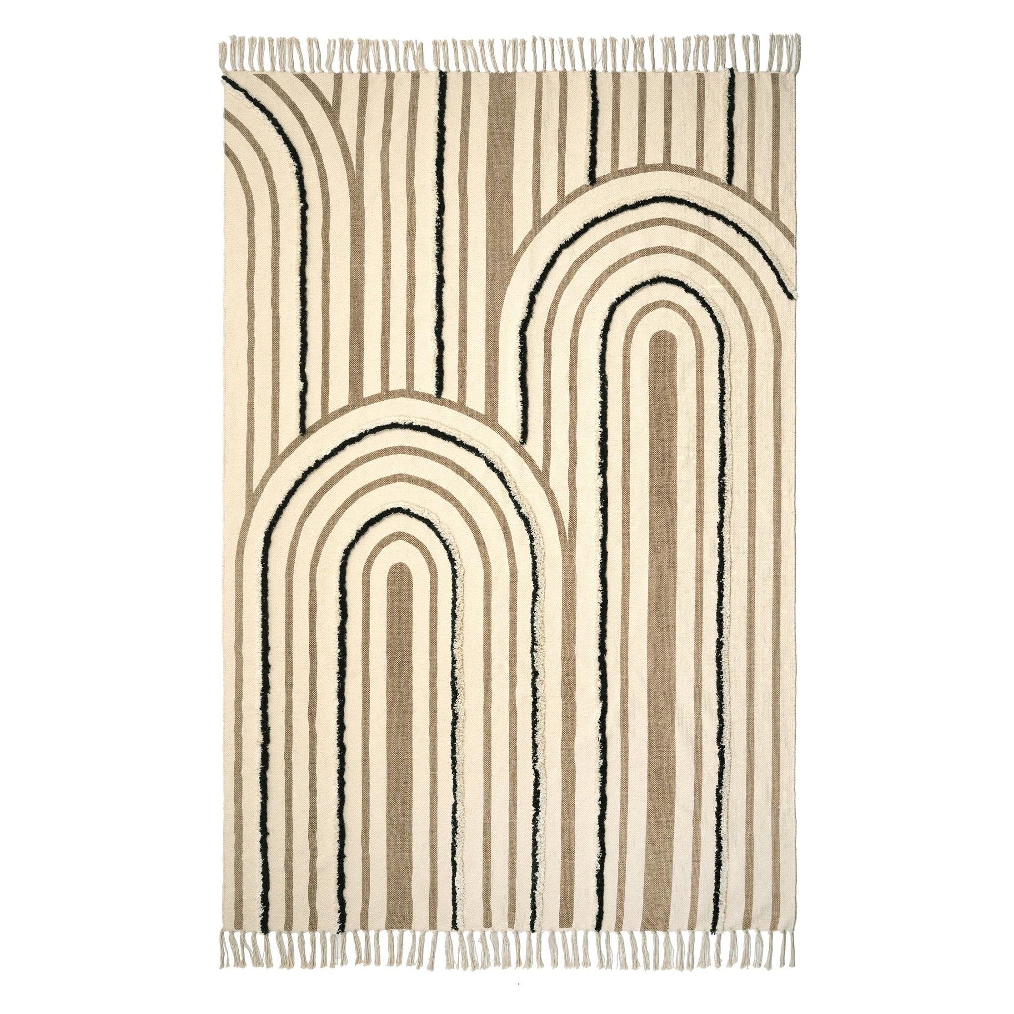 Tapis tufté en coton ALBAN, AFK LIVING