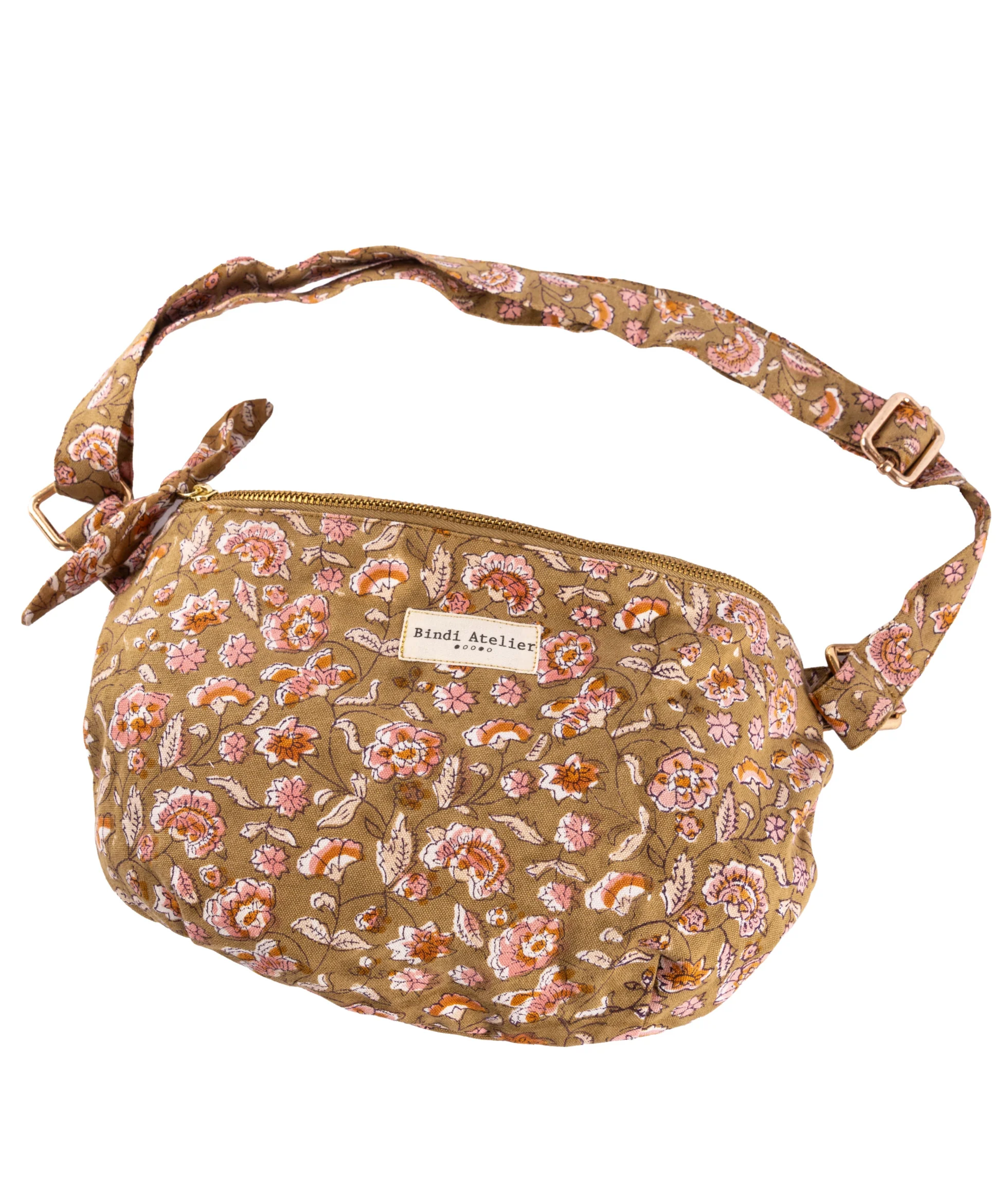 Sac banane en toile de coton, BINDI ATELIER