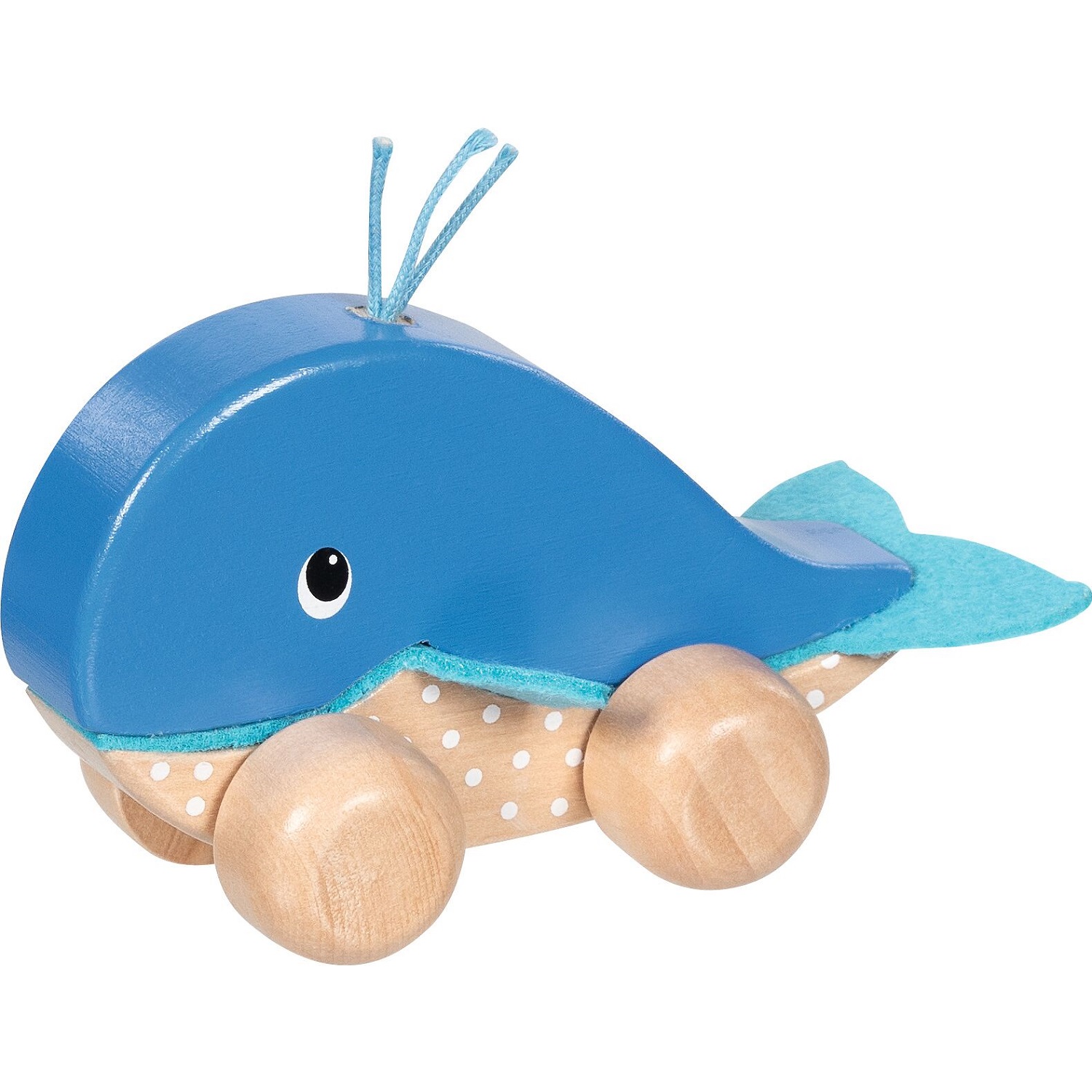 Animal à pousser Baleine Finnie, GOKI