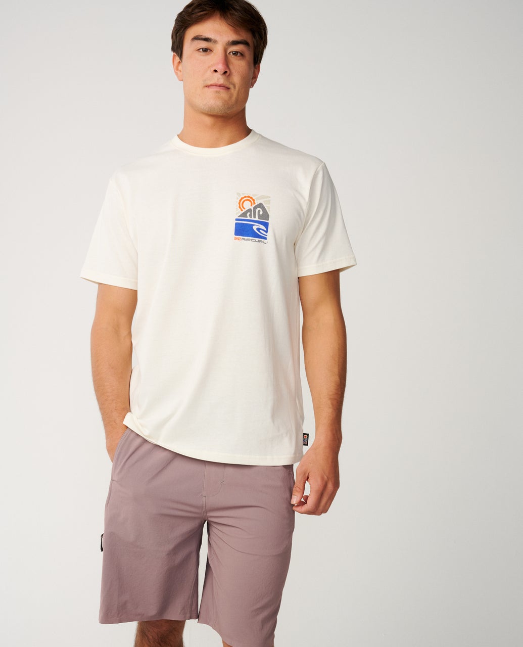 T-shirt relax SEARCH SERIES VAPORCOOL Totem, RIP CURL
