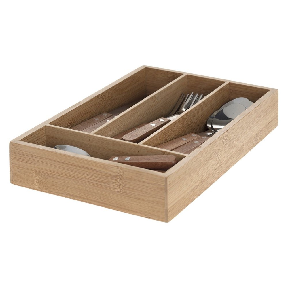 Ménagère Inox 24 Pièces Cadence Avec Range Couverts, ATMOSPHERA