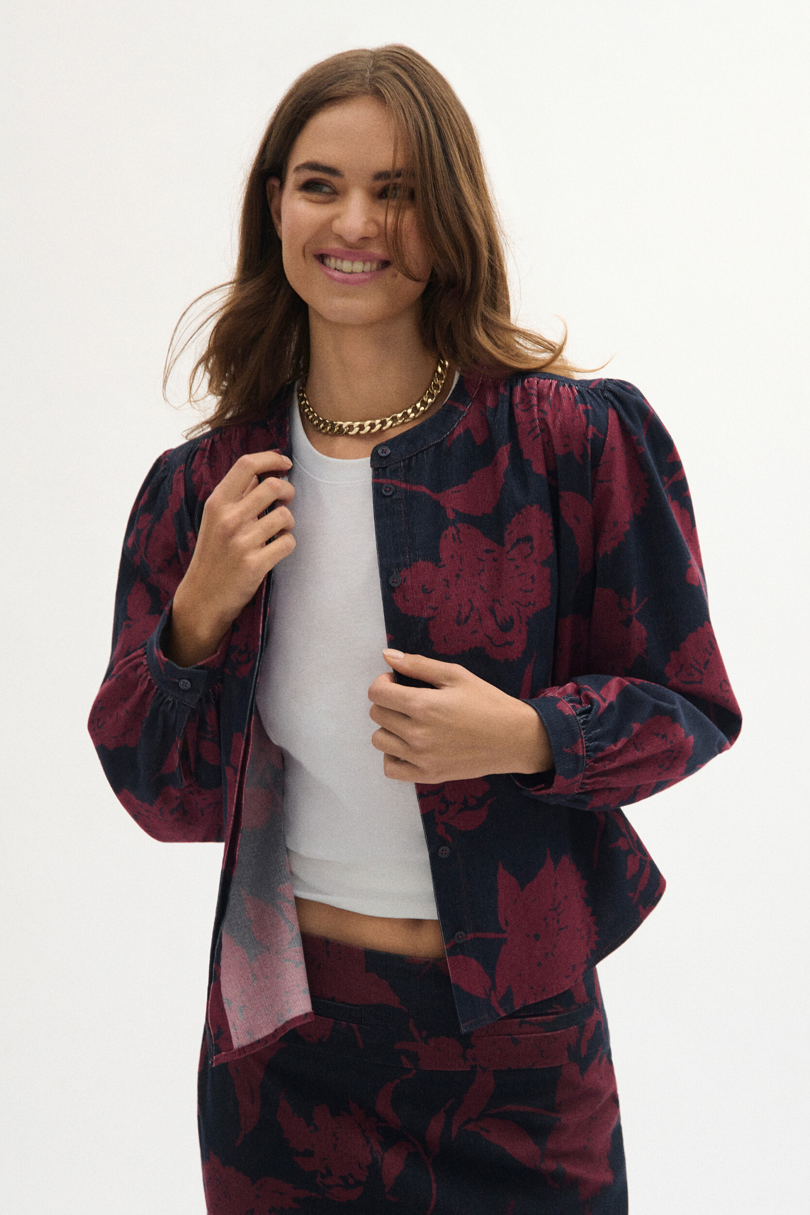 Chemise courte droite col rond COSCANE, CAROLL