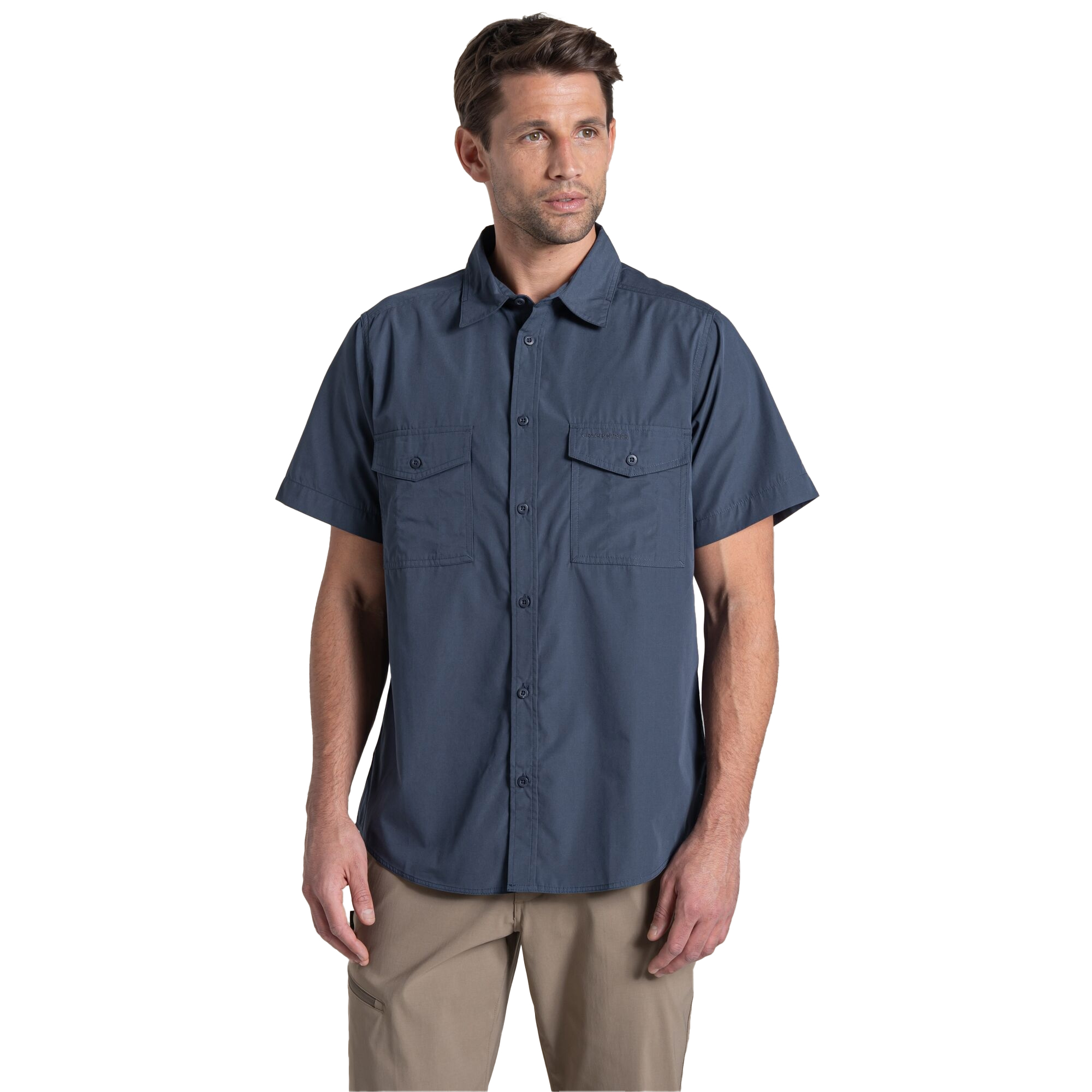 Chemise unie manches courtes KIWI, CRAGHOPPERS