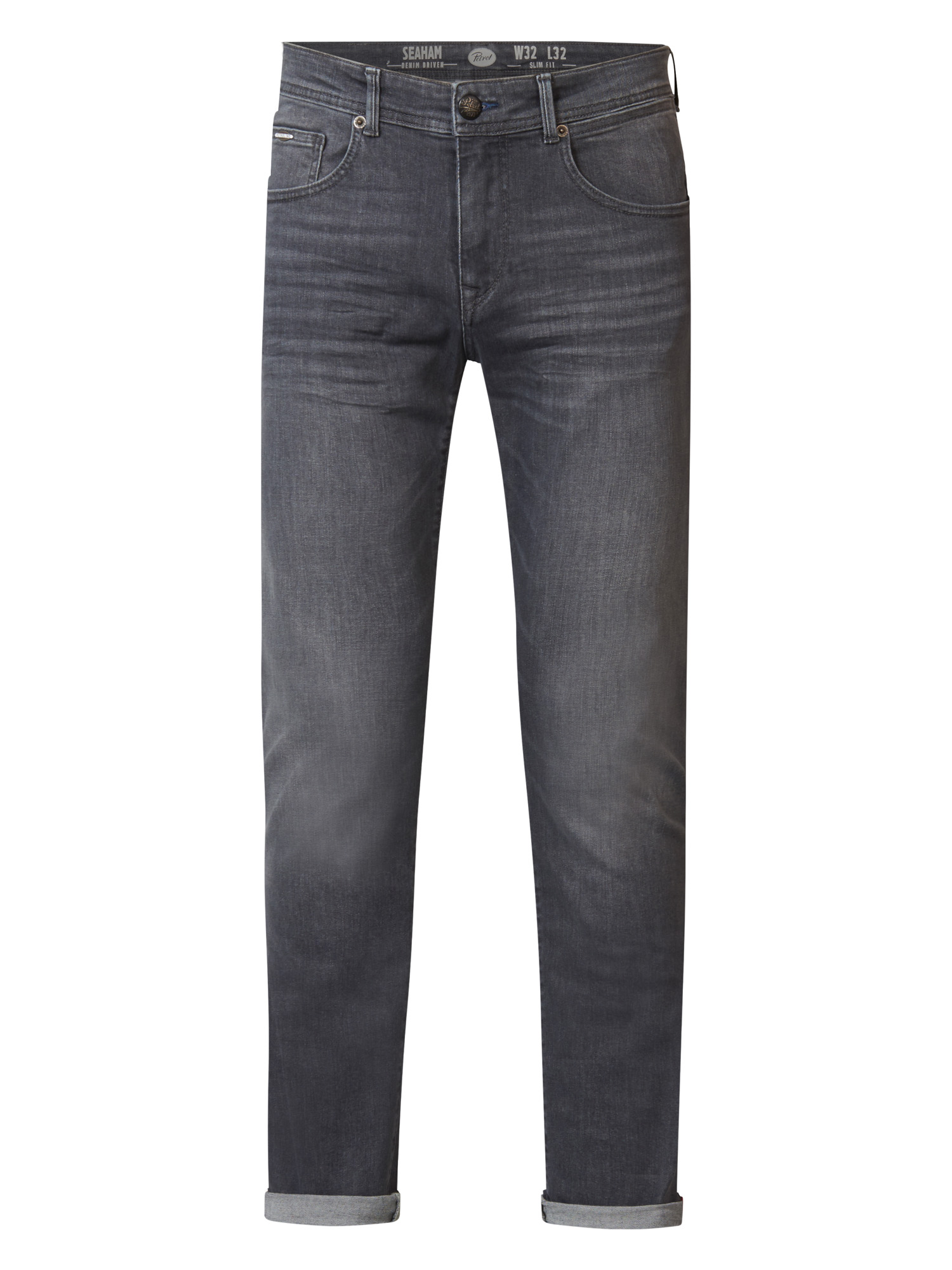 T-shirt Henley côtelé Gris - Ron Dorff | Galeries Lafayette