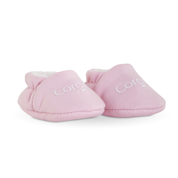 Chaussons roses pour poupon 30 cm, COROLLE