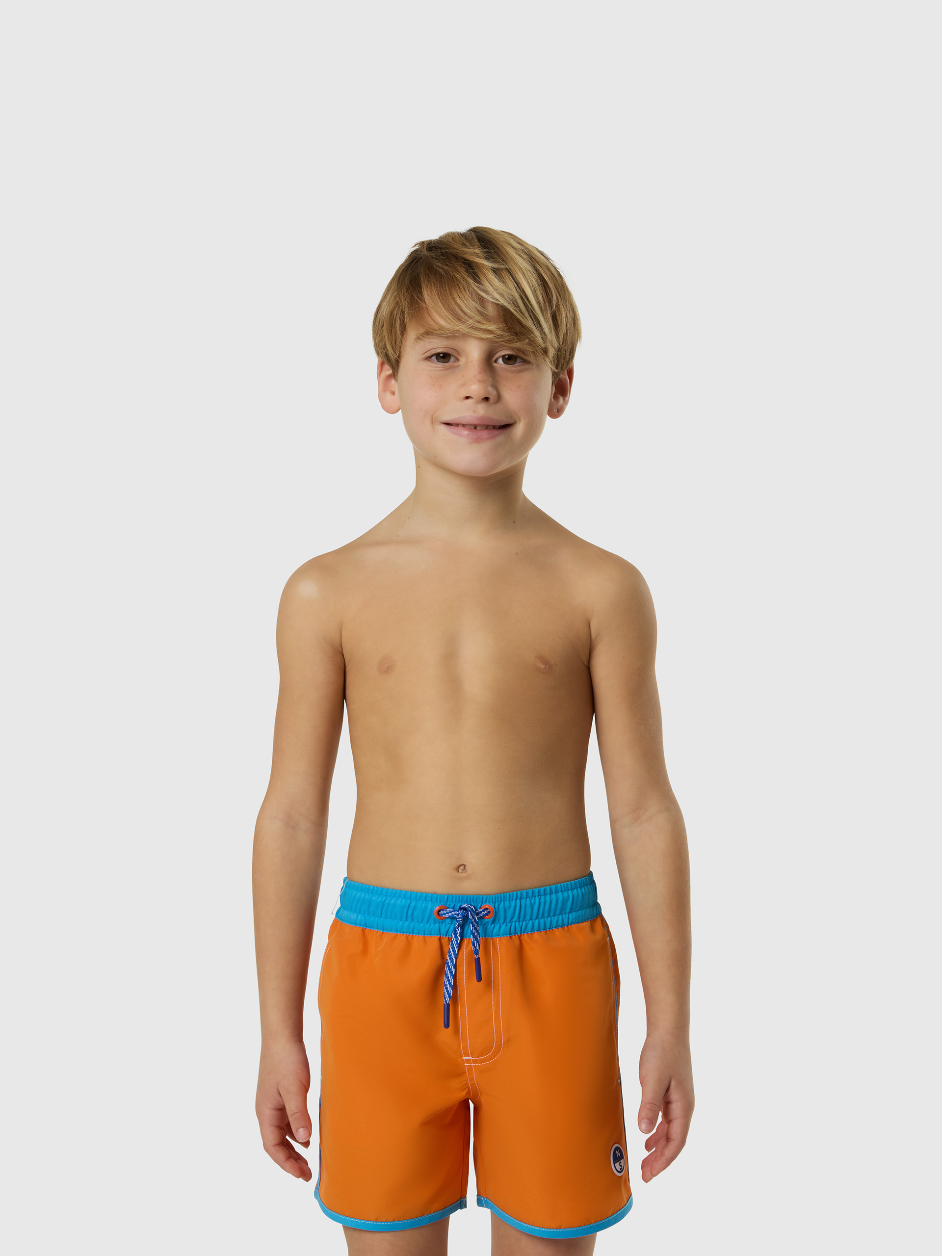 Short de bain avec binding contrastant, NORTH SAILS