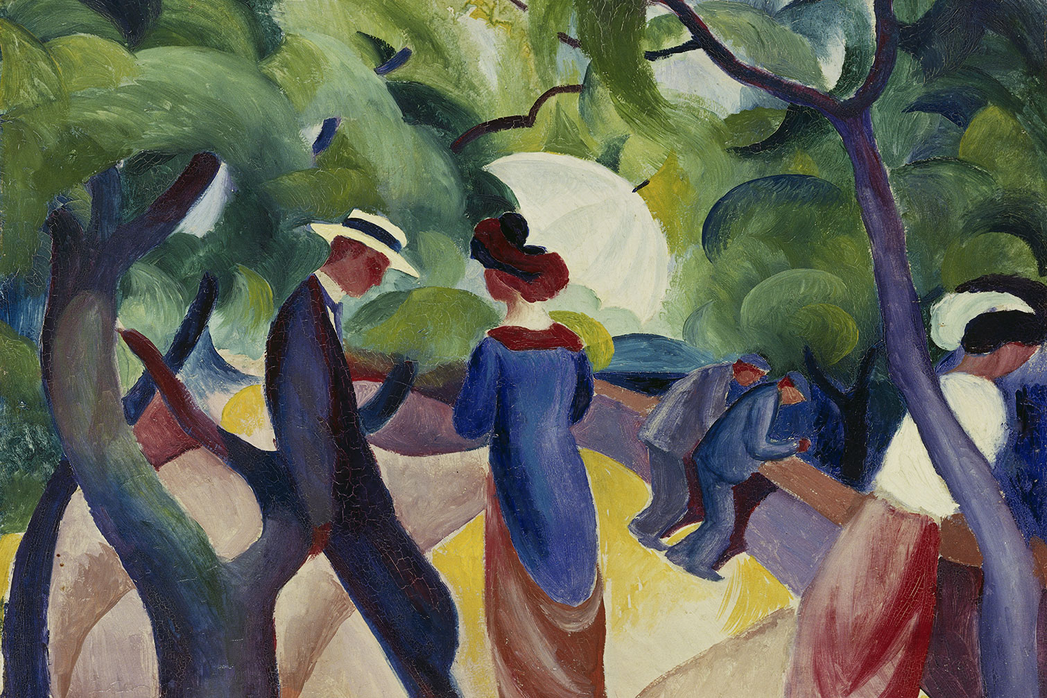 Tableau d'art classique Macke August Promenade, HEXOA
