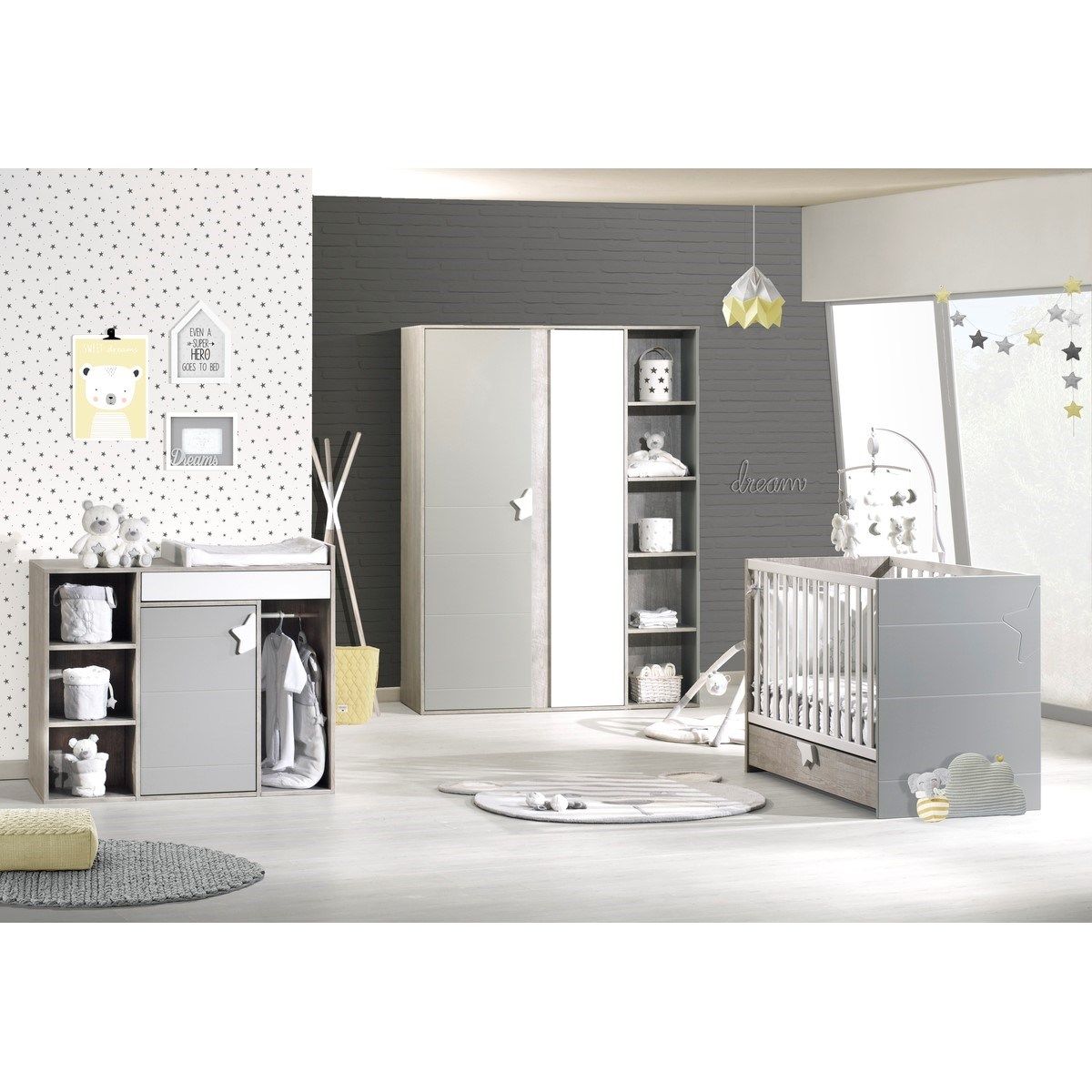 Commode A Langer Evolutive Bureau Nova Gris Sauthon La Redoute