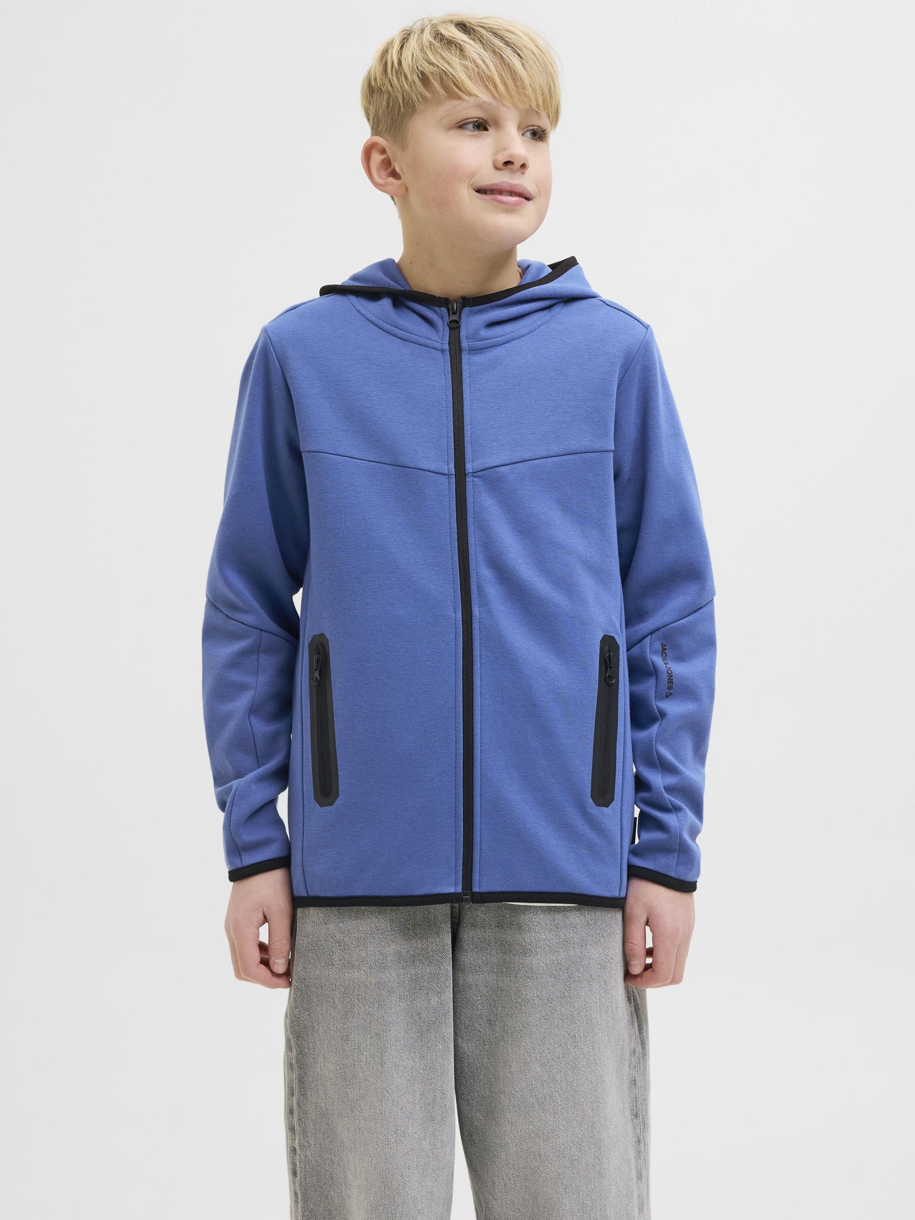 Sweat À Capuche Zippé, JACK & JONES JUNIOR
