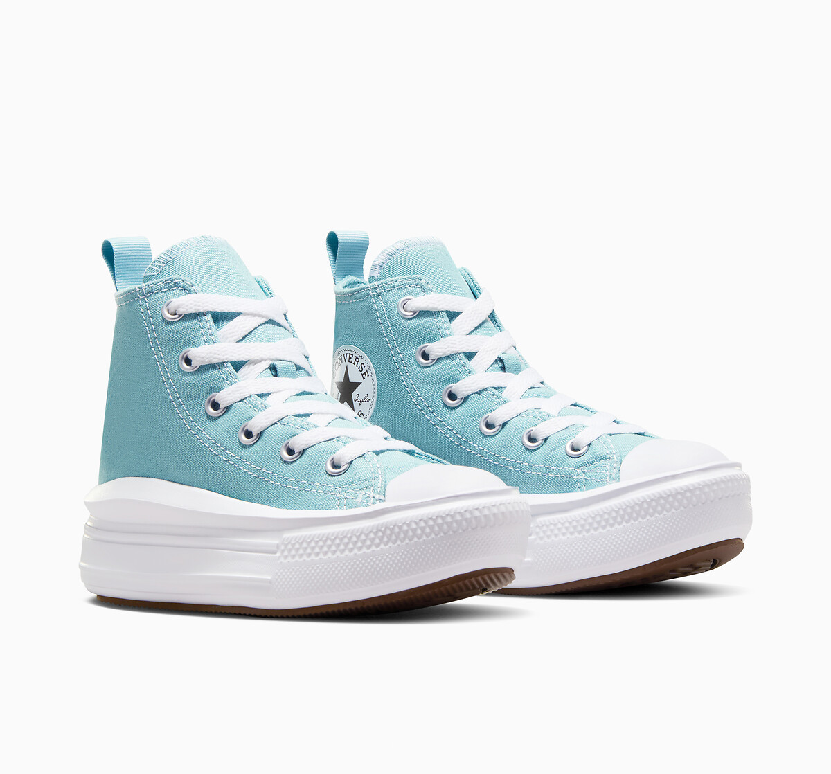 teal converse high tops