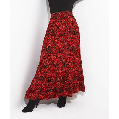Printed Ruffled Maxi Skirt JOE BROWNS