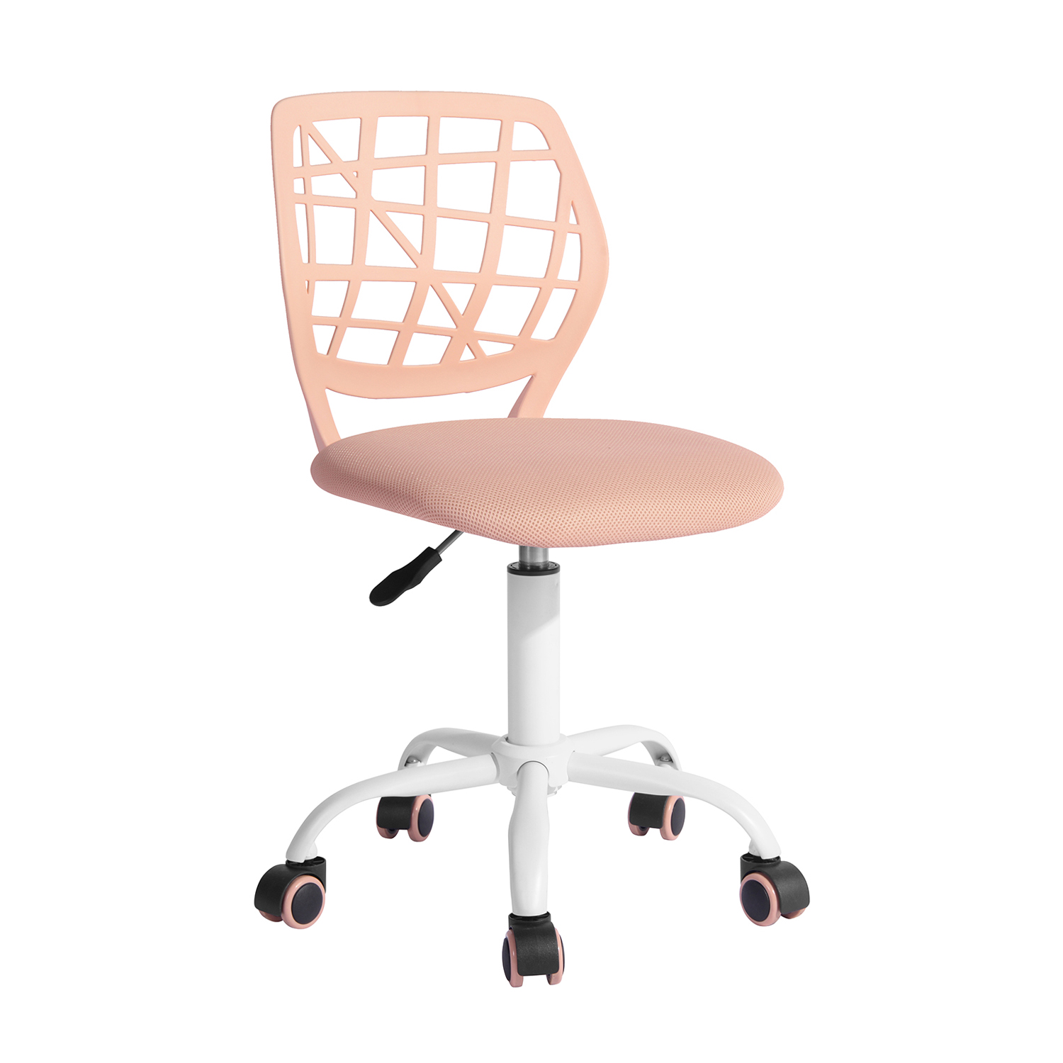 Chaise de bureau pivotante réglable en hauteur en maille, CARNATION PLICA, MEUBLES COSY