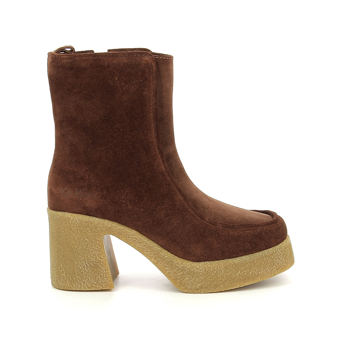 Kick Celest Ankle Boots in Suede with Heel