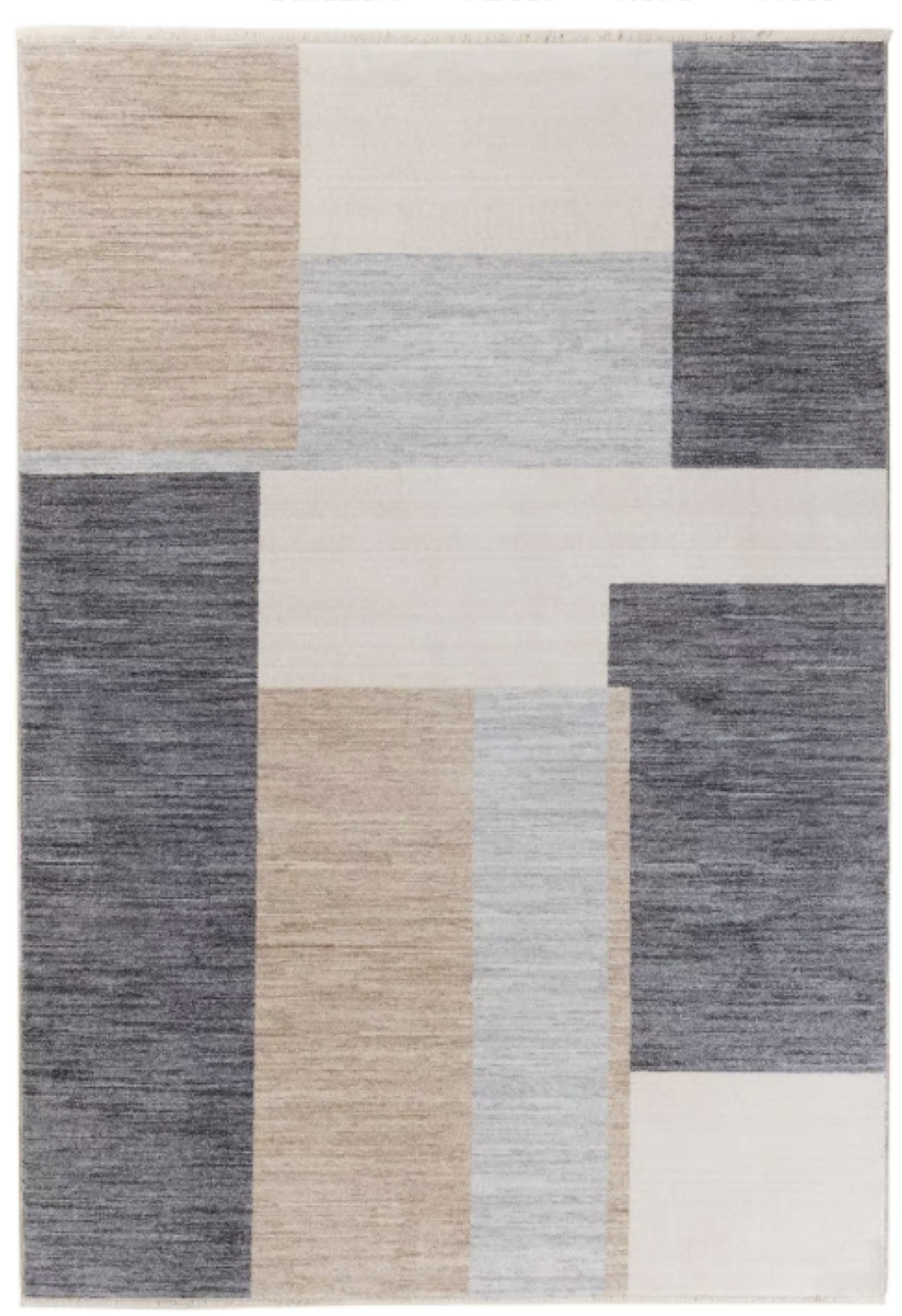 Tapis moderne tissé plat MORY, NOVATREND
