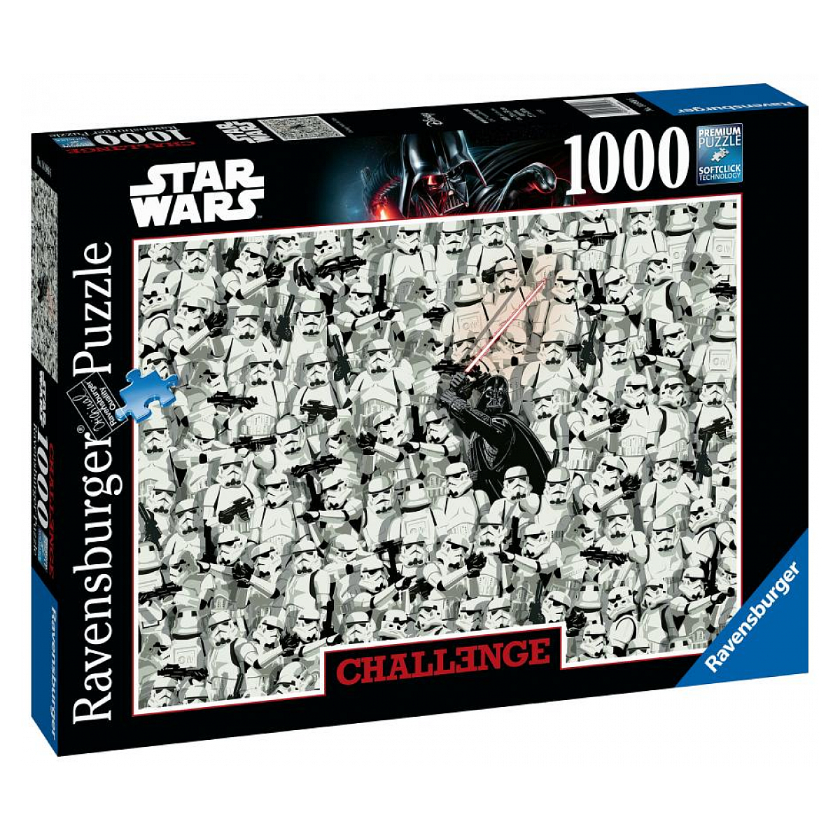 Puzzle 1000 p - star wars (challenge puzzle), RAVENSBURGER