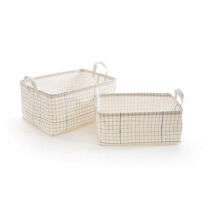 Set of 2 Acao Medium Storage Baskets LA REDOUTE INTERIEURS