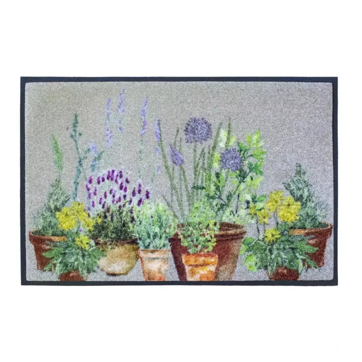 Tapis decor caoutchouc & nylon AROMATES, GARNIER THIEBAUT