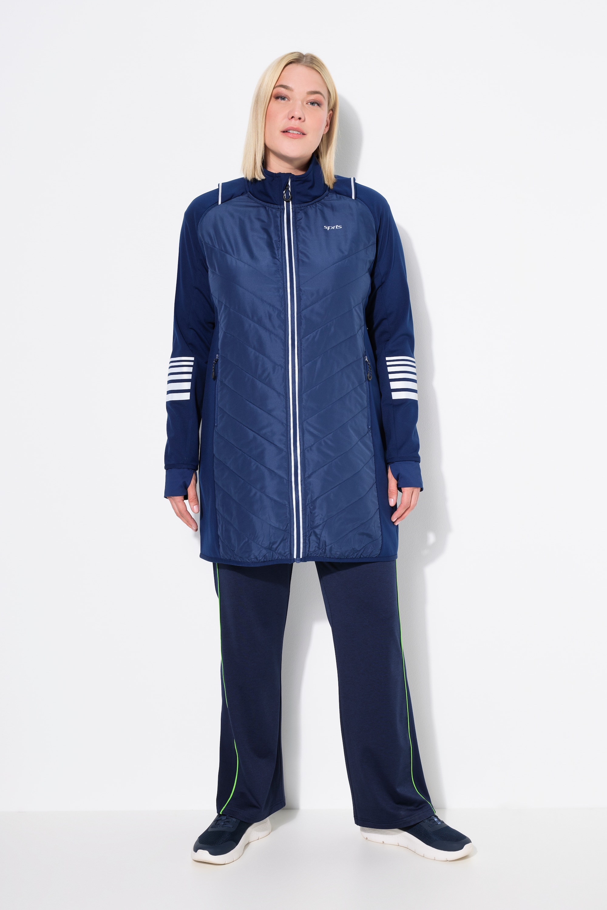 Manteau 2-en-1 à col montant. Manches, ULLA POPKEN