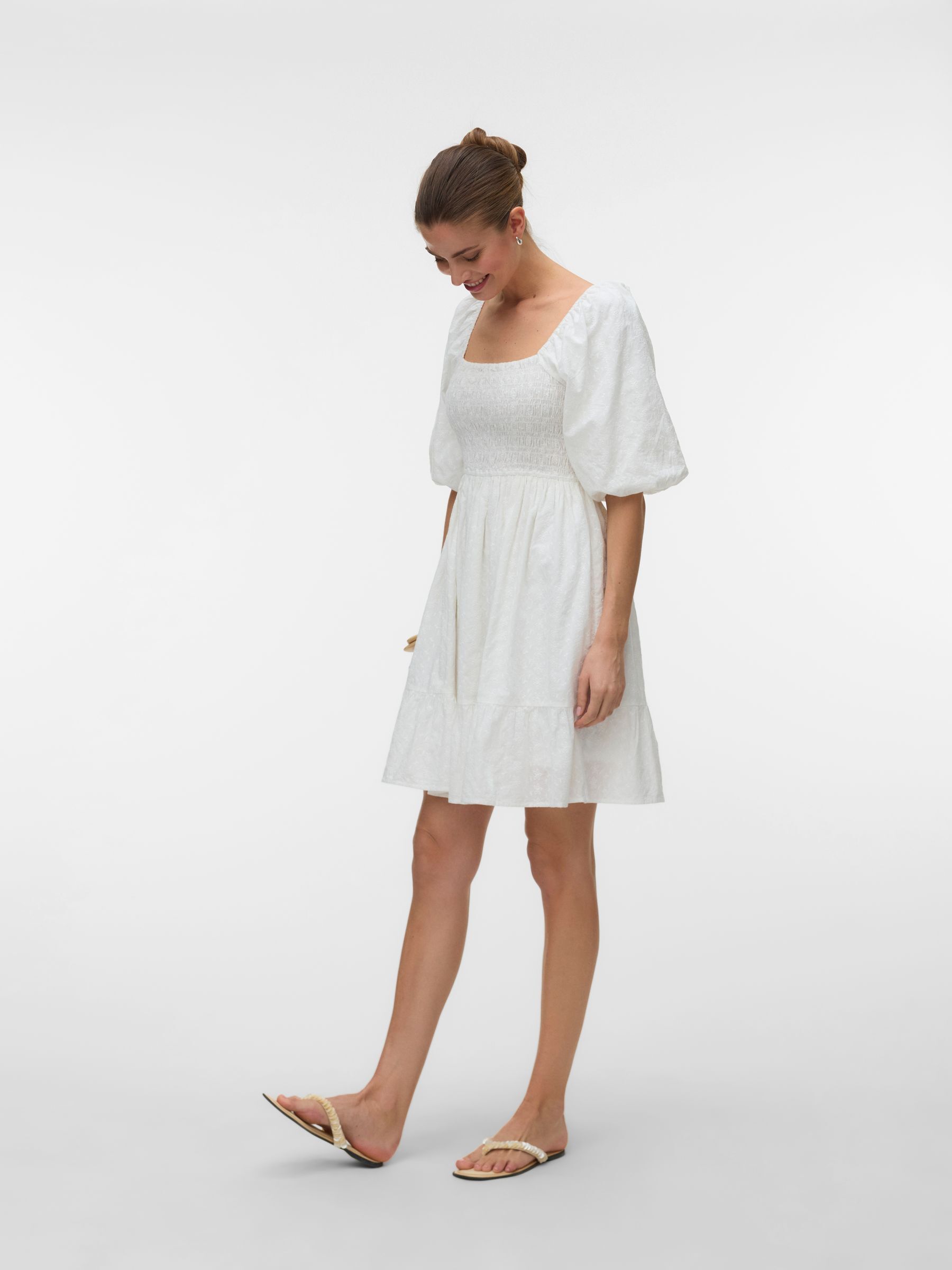 Robe Smockée, VERO MODA