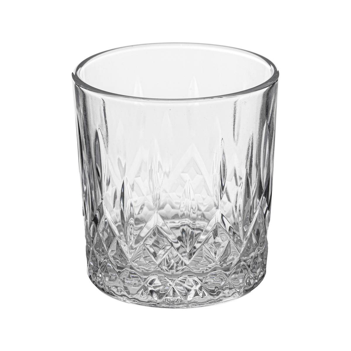Lot de 4 verres bas en verre 24 cl CHARLES, SECRET DE GOURMET
