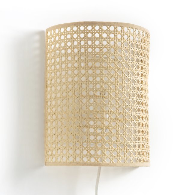 Dolkie Rattan Cane Wall Light Shade - LA REDOUTE INTERIEURS