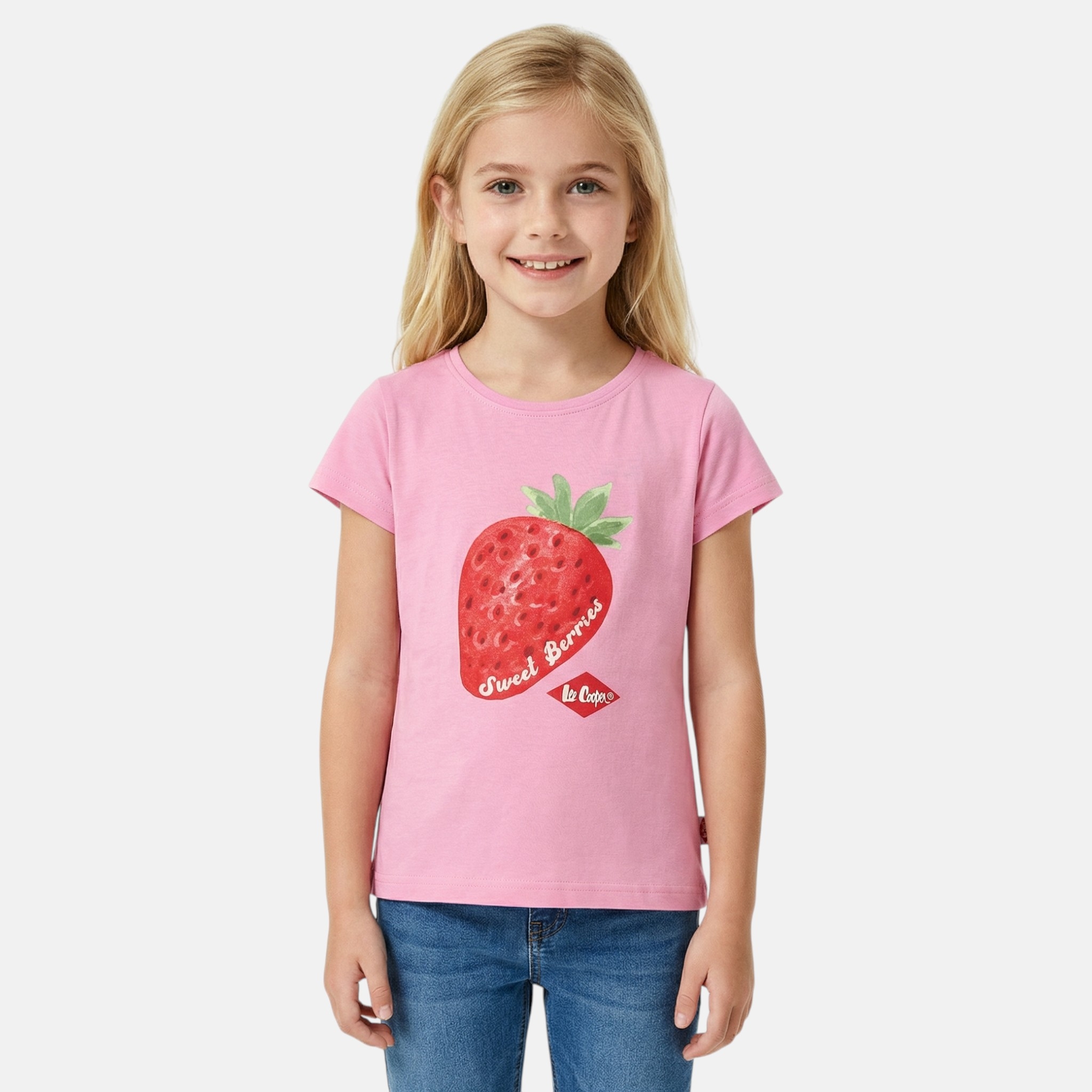 T-shirt manches courtes imprimé, col rond FLORA, LEE COOPER