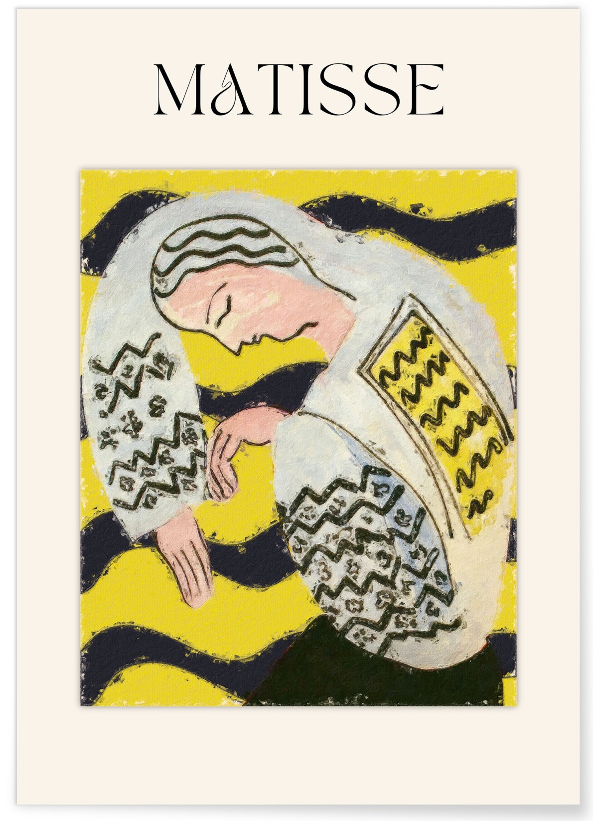 Poster Matisse - Femme endormie, L'AFFICHERIE