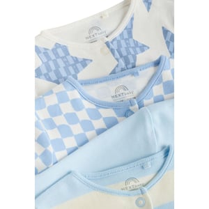 Dors-bien Bébé Garçon NEXT - Polaire Blue Star - Taille 3 Mois - Lavable En Machine