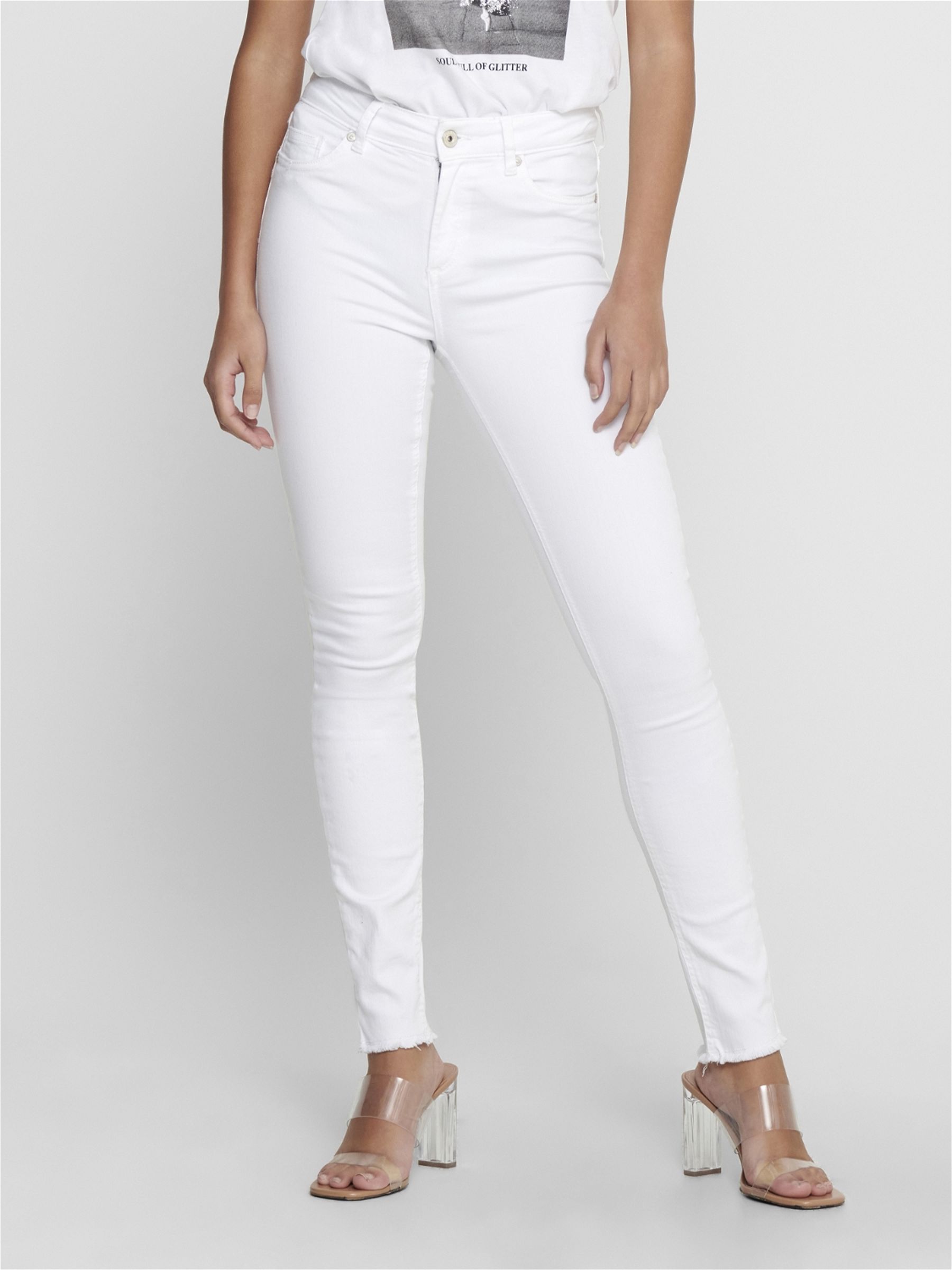 Jean skinny, 7/8 coupe 5 poches longueur 30, ONLY