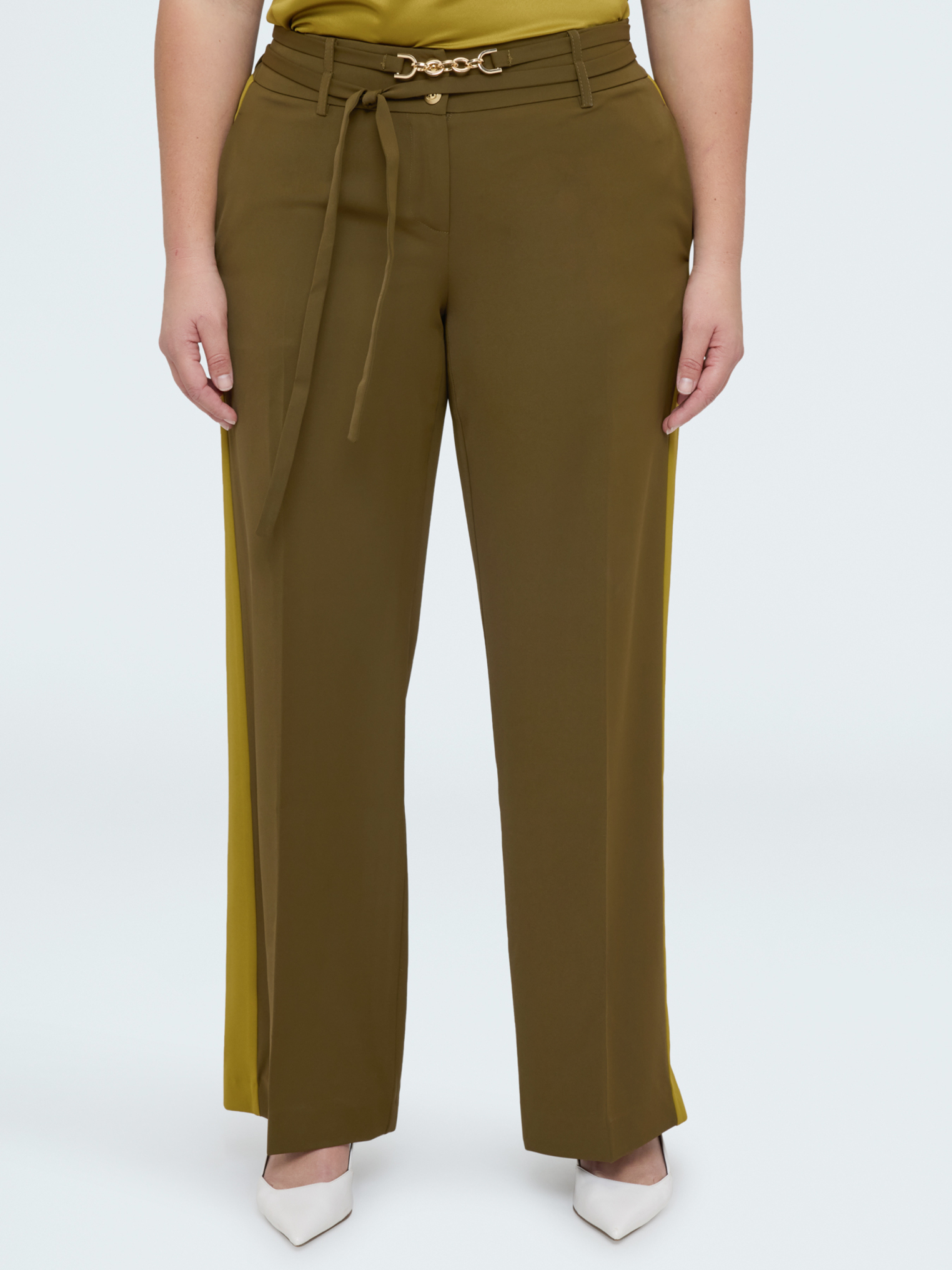 Pantalon Wide Leg bicolore, FIORELLA RUBINO