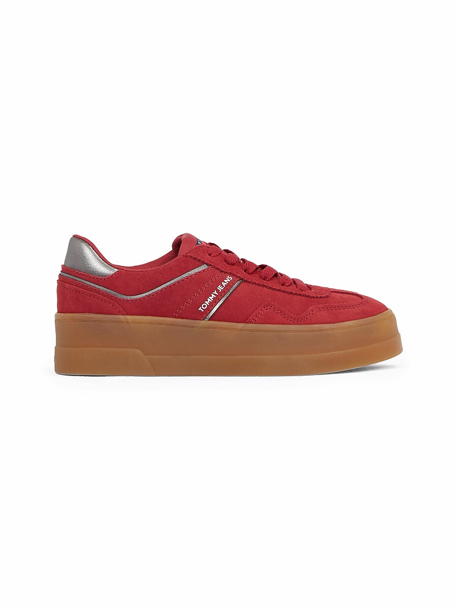 Tommy Jeans Zapatillas de ante con plataforma The Greenwich — photo 2